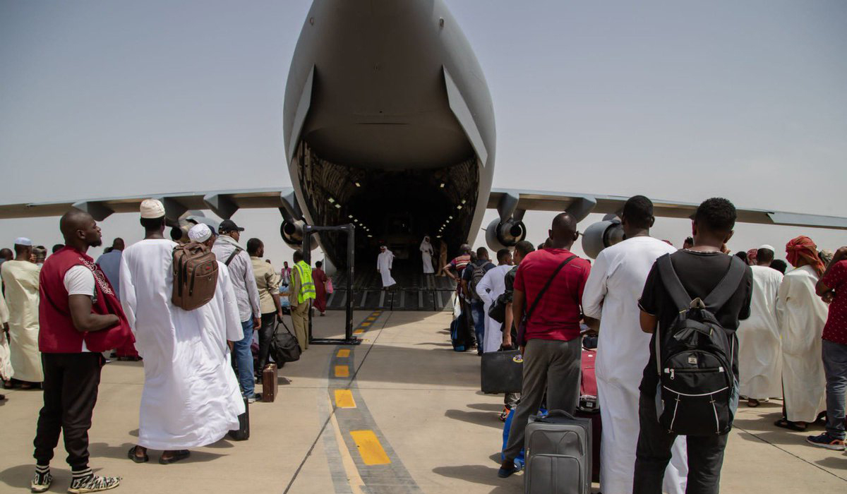 Qatari airplane
